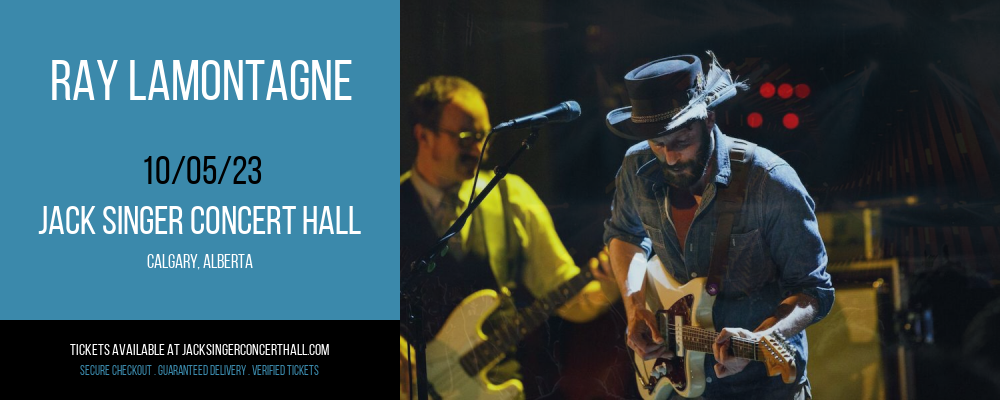 Ray LaMontagne at Jack Singer Concert Hall