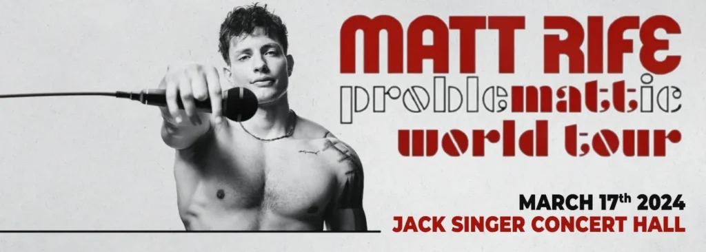 Matt Rife at Jack Singer Concert Hall