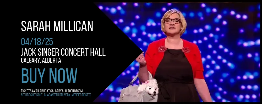 Sarah Millican at Jack Singer Concert Hall